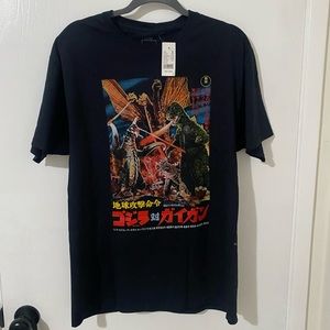 Godzilla Tshirt Godzilla Tee Large Never Worn